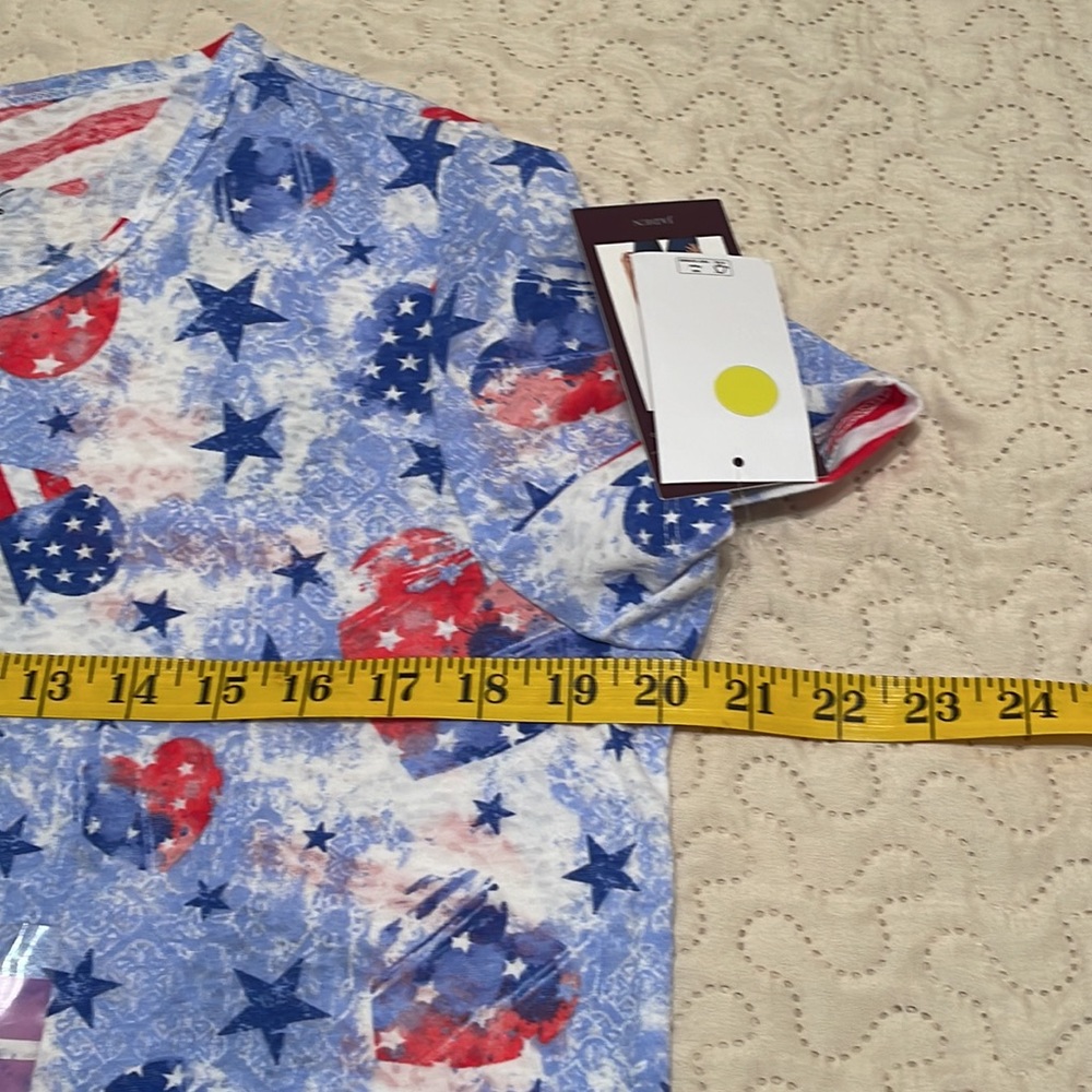 Gloria Vanderbilt Heart to Heart Size Small T Shirt - Picture 5 of 10